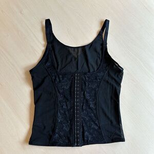 NWT UNDERBUST CORSET, waist trainer, tummy control- Black size 4XL WA-509-513